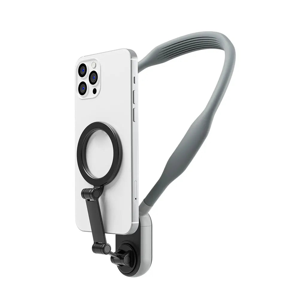 Magnetic Neck Phone Stand DropArabia