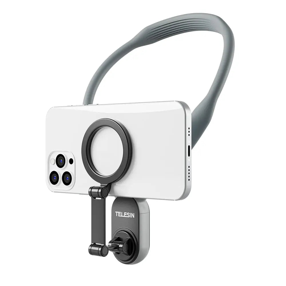 Magnetic Neck Phone Stand DropArabia