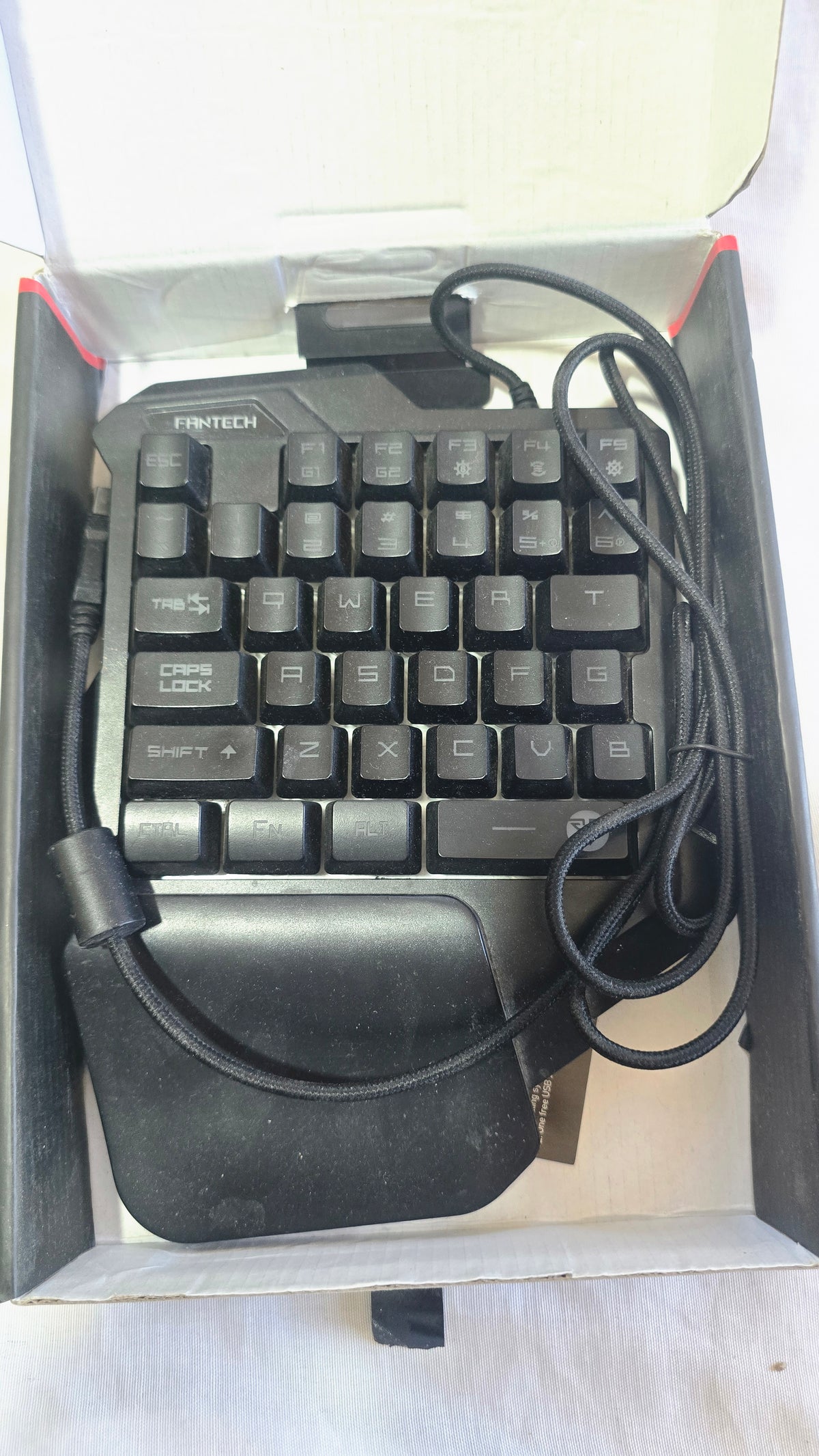Fantech Archer K512 One-Handed RGB Gaming Keyboard