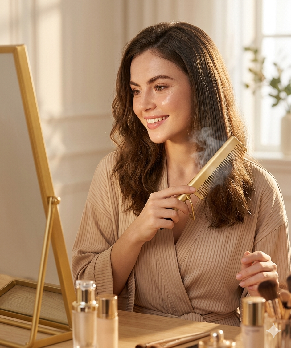 2 in 1 Hot Comb