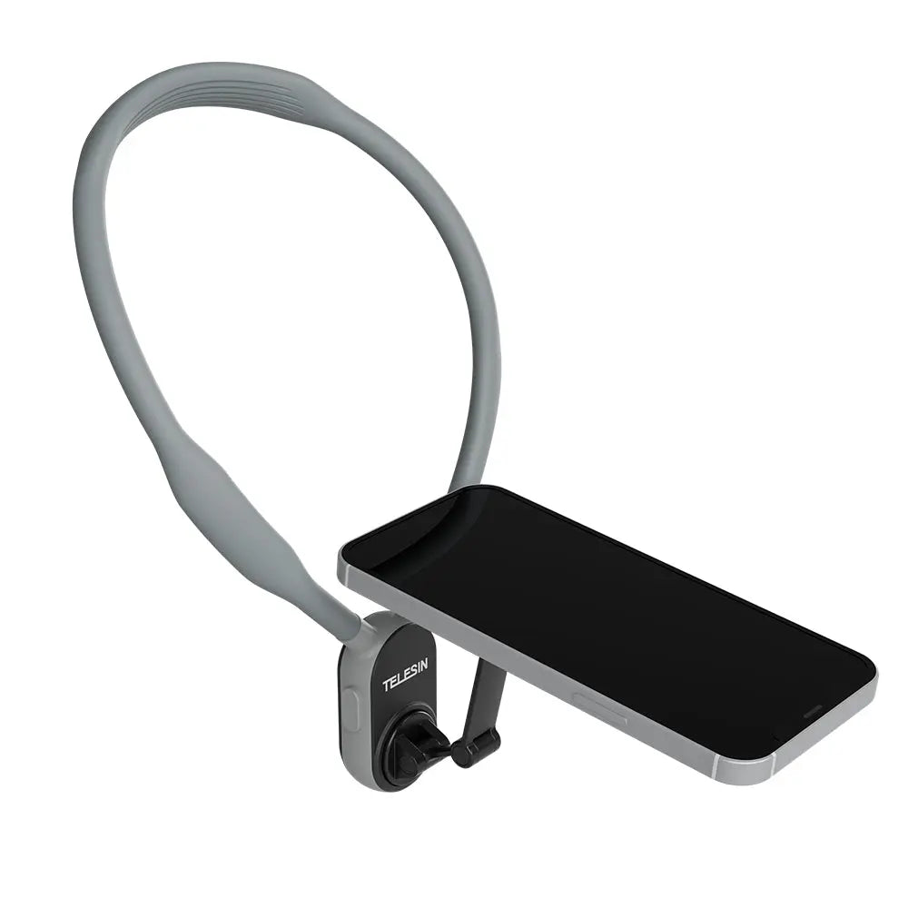 Magnetic Neck Phone Stand DropArabia