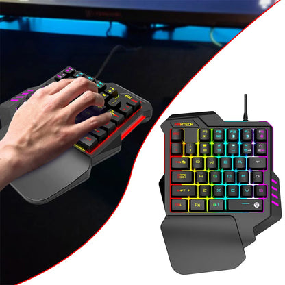 Fantech Archer K512 One-Handed RGB Gaming Keyboard
