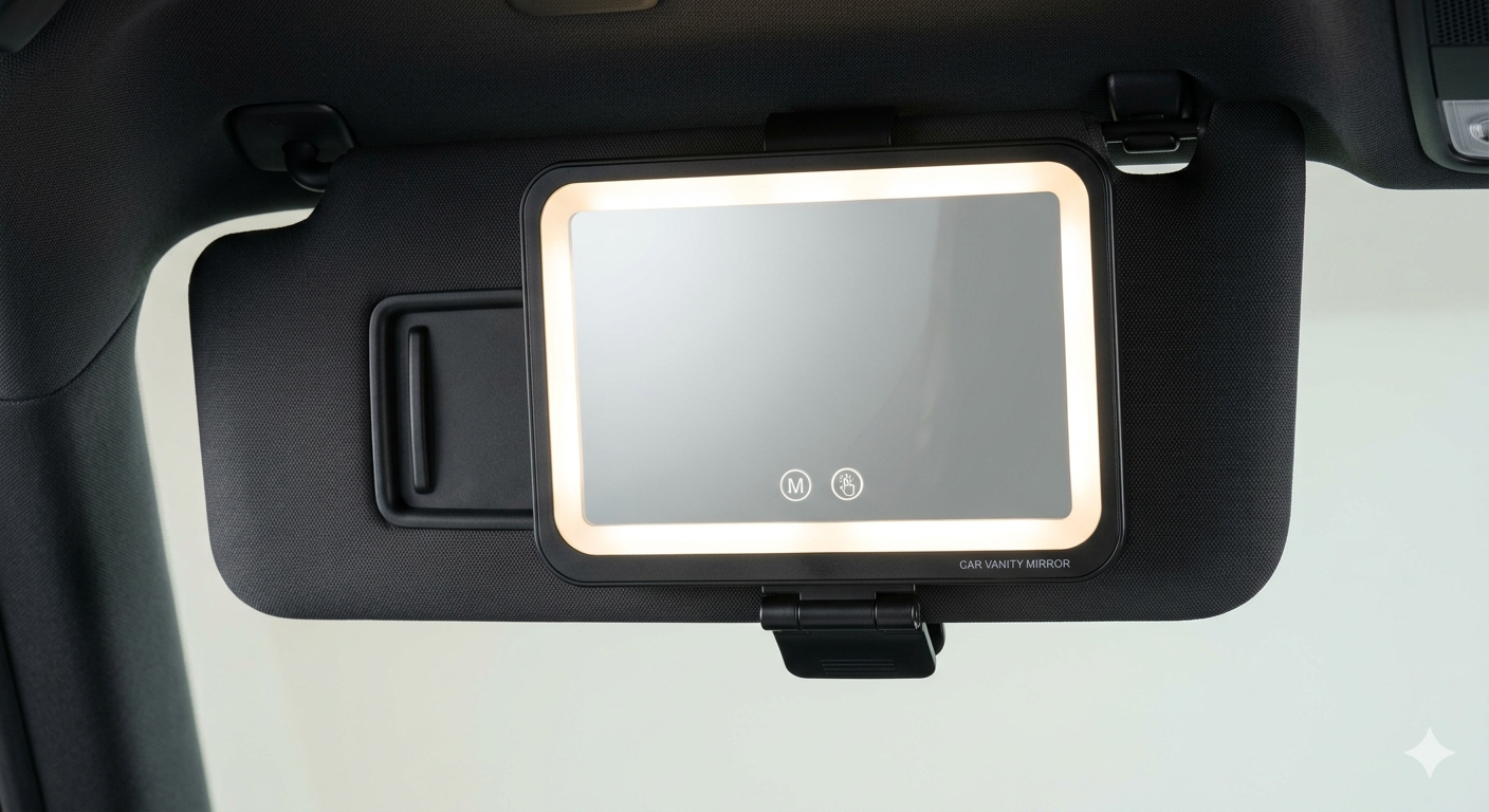 Car LED Vanity Mirror