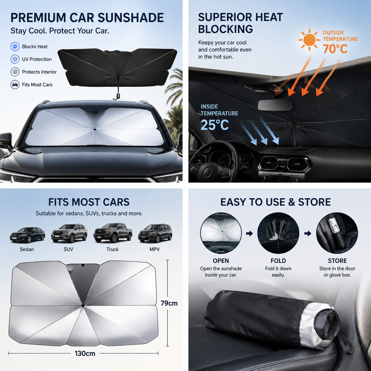 Car Shade Umbrella